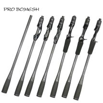 Pro bomesh voll 4 Achsen Kohle faser Kegel griff Spinn guss Griff Kit DIY Angelrute Gebäude komponenten Reparatur zubehör