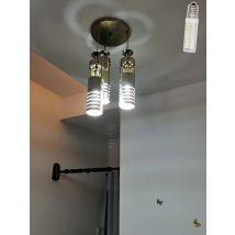 5W 7W Led Corn Light Bulb E14 Led SpotLight SMD2835 Led Lamp Mini Transparent Body Crystal Chandelier Pendant Refrigerator Light