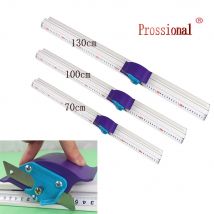 70-130 CM Per Kt Bordo Pvc Bordo Taglio Manuale Righello di Alluminio Anti-Skid Taglio Posizionamento Pista Righello Lavorazione Del Legno Strumento FAI DA TE
