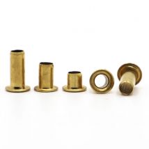 Occhielli metallici in ottone Dado per rivetti cavi Occhielli per rivetti con foro passante in rame GB876 M0.9 M1.3 M1.5 M1.7 M2 M2.5 M3 M4 M5 M6