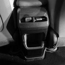 Auto Hinten Sitz Anti-kick Panel Zurück Klimaanlage AC Outlet Rahmen Abdeckung Innen Trim Für Kia EV3 LHD RHD