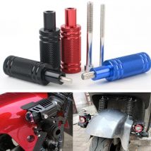 2pc Moto Parafango Faretto Staffa LED Faro Fendinebbia Base di Supporto M8/M6 Modifica Esterna In Lega di Alluminio Brackt