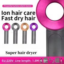Suszarka do włosów 2025 Super Hair Dryer 220V Bezszczotkowa Suszarka do Włosów Osobista Pielęgnacja Włosów Stylizacja Jonizacja Negatywna Suszarka Elektryczna z Jonizacją