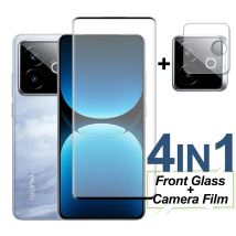 Vetro temperato a copertura totale per Realme GT7 Pro Racing Protezione schermo in vetro Pellicola protettiva per obiettivo fotocamera su Realme GT 7 Pro Racing
