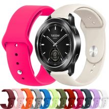 Silikonowy pasek do zegarka Xiaomi Watch S4 S3 S2 S1 Mi Color 2 Quick Release Miękki pasek sportowy do zegarka Xiaomi Watch 2 Pro Bransoletka Watchband