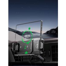 Universal Car Phone Wireless Charger Holder 15W Fast Charging Rotable for Samsung Galaxy Fold 6 5 4 Z Flip S25 S24 iPhone 16 15