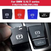 Für BMW 5/6/7 Serie f10/f18/f06/f01/f02 elektronische Handbremse p Knopf Auto Panel Kunststoff schwarzer Kappen schalter