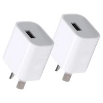2 stücke/5 stücke/10 stücke AU Stecker 5V 2A Schnittstelle USB Power Adapter Stecker Wand ladegerät Für iPhone Samsung Smartphone Australien
