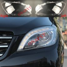 Für Benz W166 ML-Klasse ML300 ML350 ML400 ML450 ML500 2012-2015 Auto Front Scheinwerfer Abdeckung Scheinwerfer Lampe abdeckung Glas Objektiv Shell