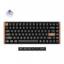 Keychron K2 HE Magnetschalter, kabellose Gaming-Tastatur, dynamischer Schnelltrigger, 75 % Layout, RGB-Hintergrundbeleuchtung, Double-Shot-PBT-Tastenkappe