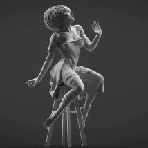 Antike Harz Figur Modell Kit Frauen künstliche Person Fantasie Hobby Diorama Spielzeug Miniatur unmontiert und unbemalt versand kostenfrei