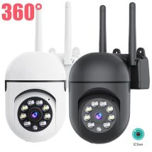 WiFi Kamera 2,4G Sicherheit Überwachung PTZ 2K Farbe Nachtsicht Bewegungserkennung Home Schutz Sicherheit Kamera Auto Tracking