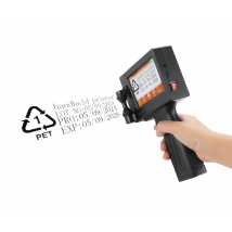 YS300 12,7 mm lingue inglesi codice data numero logo data di scadenza etichetta cartone di plastica stampante a getto d'inchiostro termica portatile a getto manuale