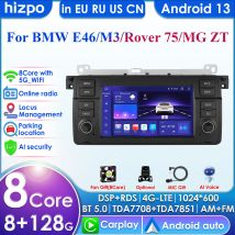 7 pollici 8G 128G AI Voce 2Din Android Auto Radio per BMW 3 E46 M3 318 320 325 330 335 Carplay 4G NET Auto Multimedia GPS Autoradio