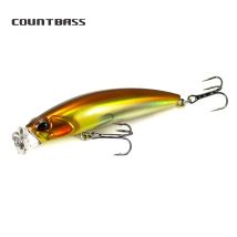 Countbass Angel köder 75mm 3 "10g 3/8 oz. Tauchen 0,1-0,3 m Magnet gewicht langsam schwimmende Minnow Angler Hardbait Wobbler Leurres