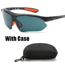 Mode Männer Frauen Radfahren Sonnenbrillen Outdoor Brille MTB Sport Winddicht Brille Fahrrad Camping Brillen mit Box UV400