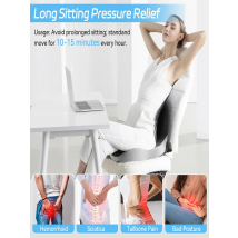Memory Foam Cushion Interior Accessories Pillow Car Seat Waist Pillow Lumbar Support Office Pillow Chair Cushion