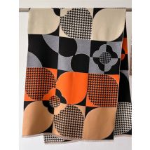 Luxury Brand Cashmere Women Floral Scarf Winter Warm Shawl and Wrap Bandana Pashmina Female Foulard Square Thick Blanket Poncho