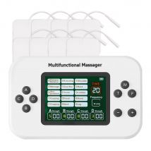 Elektronisches Impulsmassagegerät mit 30-Intensität, Niederfrequenz-Therapiegerät, TENS-Gerät, EMS-Muskelstimulator, Myostimulationsgerät