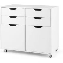 Schreibtischst änder mit Schubladen, Druckerst änder mit Akten schrank und Schubladen, Büro-Lounge-Aufbewahrung schrank, 78x40x65 cm