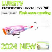 LURETV Crazy Scale Water Surface Series Wave Crawling Roadbait ZR-P69U Freshwater Sea Perch Roadbait