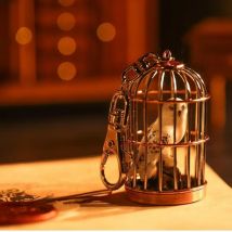 Neue Anime Eule Vogelkäfig Schlüsselbund Magic Boy Peripheriegeräte Kreative Schlüsselbund Nette Tiere Anhänger Tasche Dekoration Kinder Spielzeug Geschenk