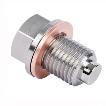 Magnetic Oil DrainM12,M14, M16,M18,M20  Plug Sump Drain Nut Bolt with Copper Gasket