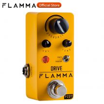 FLAMMA FC07 Overdrive Pedal Guitar Electric Guitar Overdrive Effects Pedal Hot Warm Modes True Bypass with Power Supply