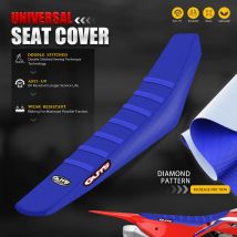 SPACE Motorcycle Rib Ribbed Gripper Seat Covers in Waterproof Set Protection Antislip Upset Apply to For SXF EXC KXF CRF YZF WR