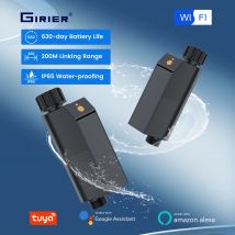 GIRIER Tuya WiFi Timer per acqua Nessun hub richiesto Timer per irrigazione intelligente per tubo da giardino Sistema di irrigazione a goccia Durata della batteria di 2 anni