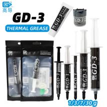 GD-3 Thermal Paste Performance 1/3/7/15/30g Gray 7.5W/m-k For CPU GPU Heat Sink Cooling Cooler Grease Compound Silicone CN SY BB