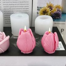 3D Blume Silikon Kerze Form Handgemachte Seife Kerze Machen Liefert DIY Dessert Schokolade Kuchen Backen Werkzeuge Wohnkultur Geschenke