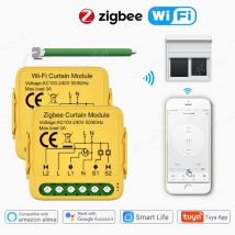 Tuya ZigBee WiFi Smart Curtain Switch Module Connect tapparelle avvolgibili motore controllo vocale temporizzato per Alexa Google Home