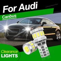2 Lampadine LED T10 Canbus Senza Errore per Luci di Posizione Auto, Compatibili con Audi TT MK1 MK2 8N 8N3 8N9 8J 8J3 8J9 Coupé Roadster 1999-2014