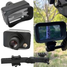 4K HD Night Vision Scope 800m Low Light Sight 5X Digital Zoom For Compound Bow Hunting Infrared Illuminator Night Vision Sight