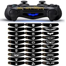 30 stücke = 1 satz aufkleber Für PlayStation 4 PS4 slim pro LED Licht Bar Abdeckung Aufkleber Haut Aufkleber Controller Led lichtbalken Film Aufkleber