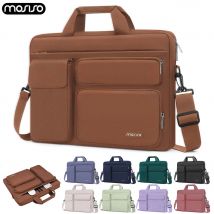 Laptoptasche 13,3 14 15 16 17,3 Zoll Schulterhandtasche für MacBook Air Pro M1 M2 M3 HP Asus Dell Acer Notebook Messenger Aktentasche