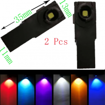 TVYVIKJ 2/4 pezzi 12V LED luce ambientale interna per Toyota/Lexus/Honda/Mazda/Subaru illuminazione compatibile lampada da piede lampada vano portaoggetti