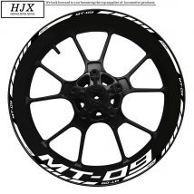 Per Yamaha MT-09 Mozzo Ruota Decalcomania Decorazione MT09 Set MT 09 Cerchione Interno E E Esterno Riflettente Impermeabile Adesivo di Alta Qualità 2022