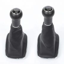 12/23mm 5 6 Velocità Auto Pomello Del Cambio Leva Shifter Gaitor Boot Per Volkswagen VW 1999-2004 Golf 4 IV MK4 GTI R32 Bora Jetta MT