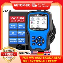 AUTOPHIX 7610 Strumento diagnostico del sistema completo Tutte le funzioni Scanner OBD2 con registrazione della batteria Solo adatto per VW Audi Skoda Seat
