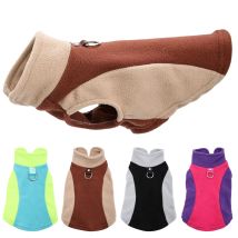 Winter Hundejacke Haustierkleidung für kleine Hunde Katzenkostüm Herbst Welpenmantel Pullover mit D-Ring Chihuahua Mops Yorkshire Outfits