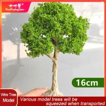 Liquidazione: Albero in filo metallico simulato da 10 cm, materiale fai da te per tavolo di sabbia, decorazione fai da te, modello di albero verde, per modellismo ferroviario e layout di ferrovie.