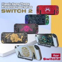 For NS Switch 2 Shell Hard Case Protective Housing Thin Cover Skin Colorful NS Switch 2 Game Accessories