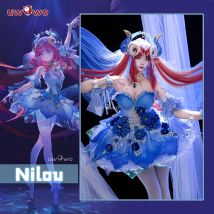 LAST BATCH UWOWO Genshin Impact Fanart Nilou Ballettkleid Cosplay Kostüm Spiel Cosplay Halloween Kostüm