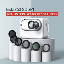 Für insta360 go3s wasserdichter filter für insta 360 go 3s objektivs chutz cpl uv nd filters chutz objektiv action kamera zubehör