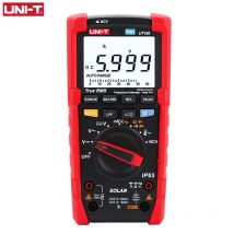 Multímetro Digital profesional UNI-T UT196, probador de voltaje CA CC de 1500V, capacímetro de valores eficaces verdaderos, medidor de frecuencia de resistencia IP65