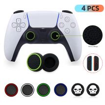 4 pz Silicone Analogico ThumbStick Grip Caps Copertura Per PS5/PS4/PS3/Switch 2 Accessori Per Steam Deck/Xbox One/Xbox 360 Controller