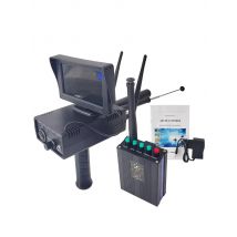 AKS Pulse Finder 3D Large LCD Screen Long Range Gold Silver Copper Diamond Detector Industrial Underground Metal Detector