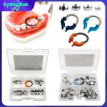 Sistema di matrice sezionale dentale Bande di matrice metallica sagomate sezionali Nichel Titanio Morsetti universali/stretti Materiali dentali